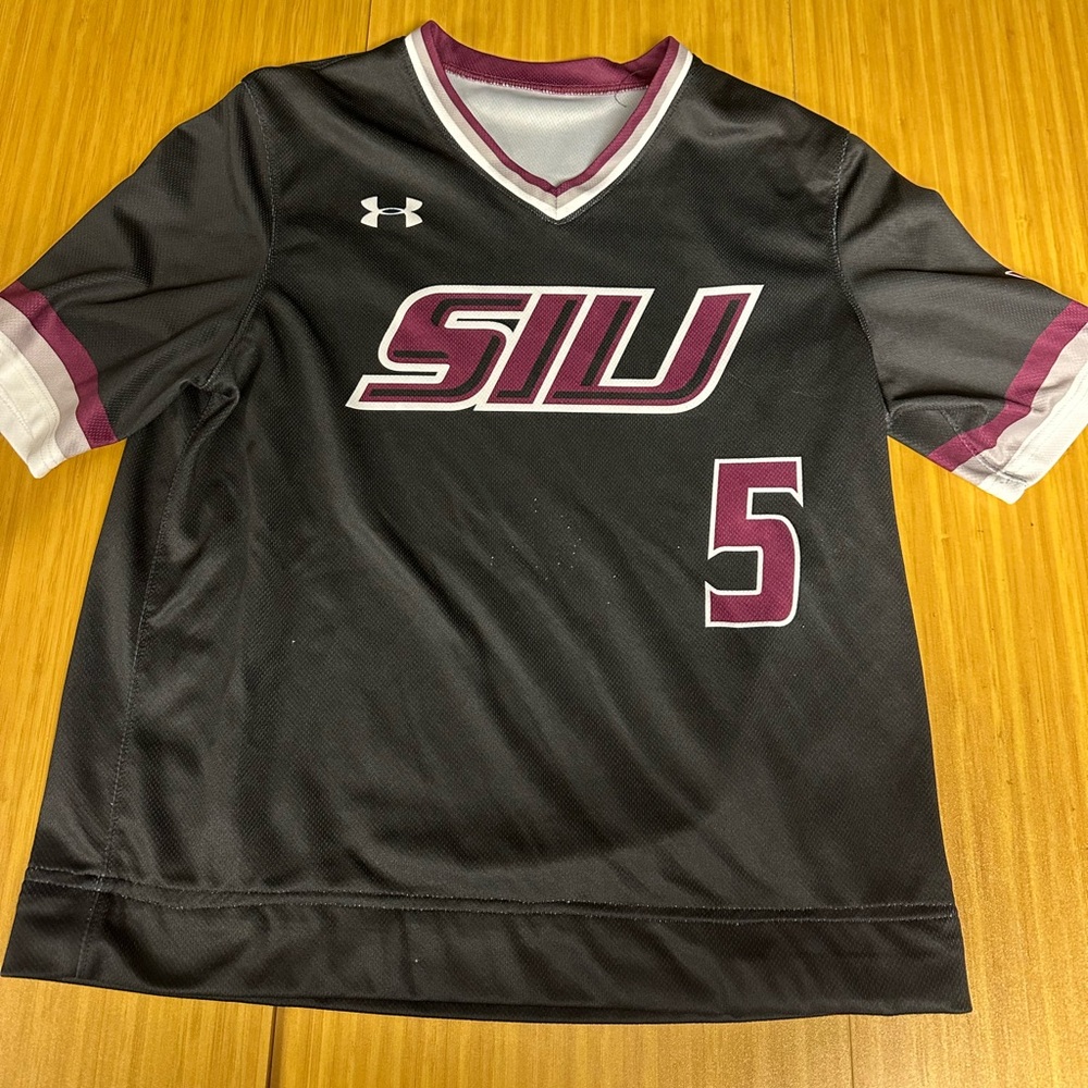 Under Armour Authentic Game Used Southern Illinois Salukis Jersey Small #5
